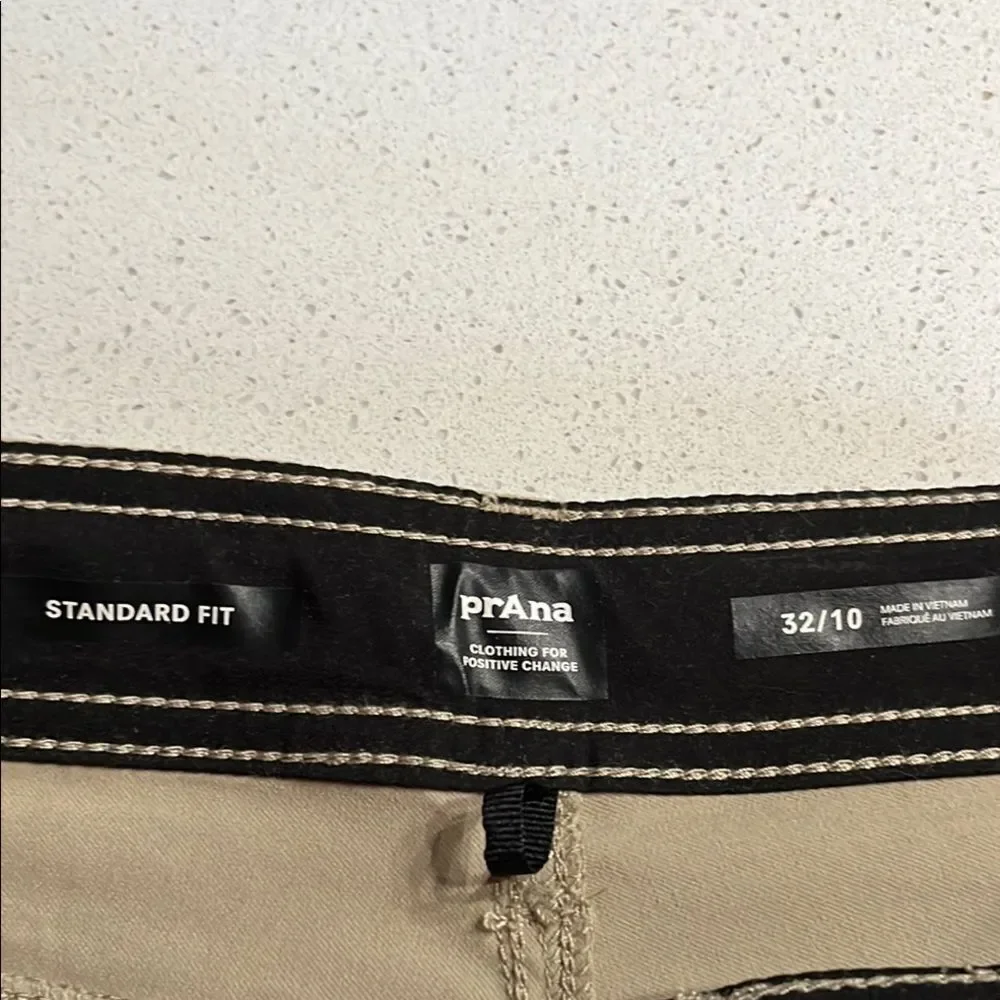 Prana Tan Cargo Shorts Size 32/10